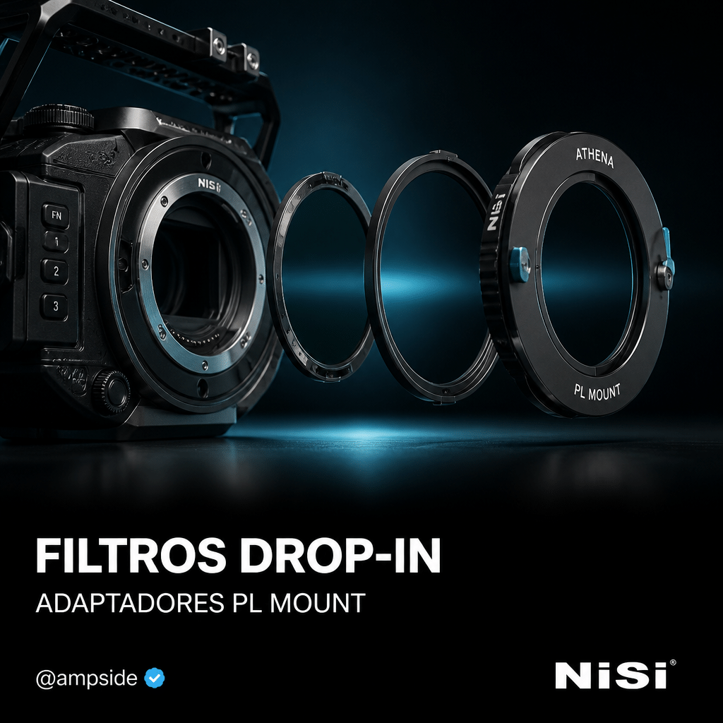 adaptadores PL NiSi: Adaptadores PL NiSi: filtros internos para câmeras mirrorless