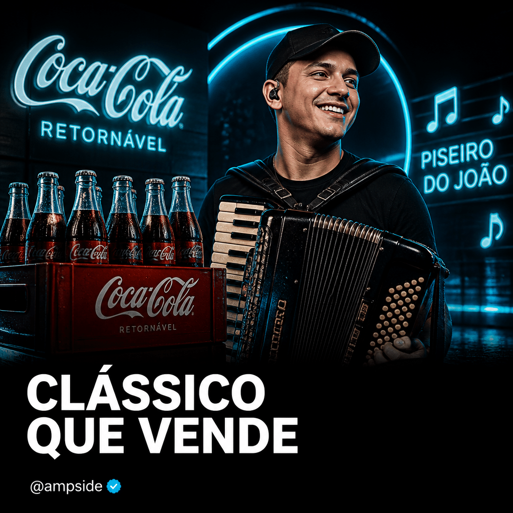 campanha de retornáveis: Campanha de retornáveis: Coca-Cola aposta no piseiro