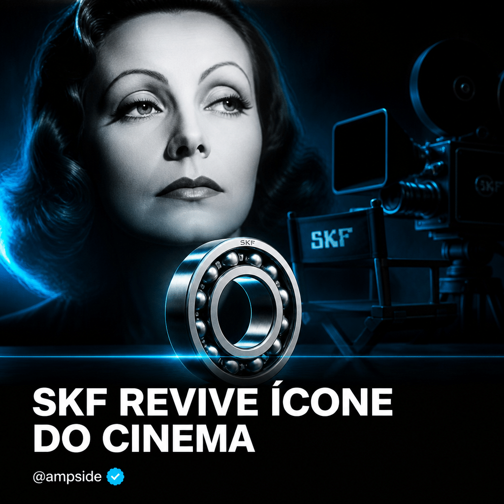 Greta Garbo com IA: Greta Garbo com IA: como a SKF transforma memória em campanha