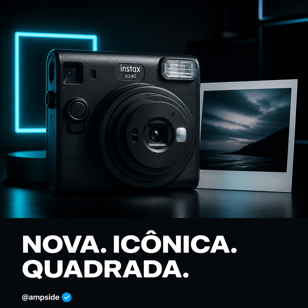 Instax Square 2: Instax Square 2: câmera aposta em filtros e fotos táteis