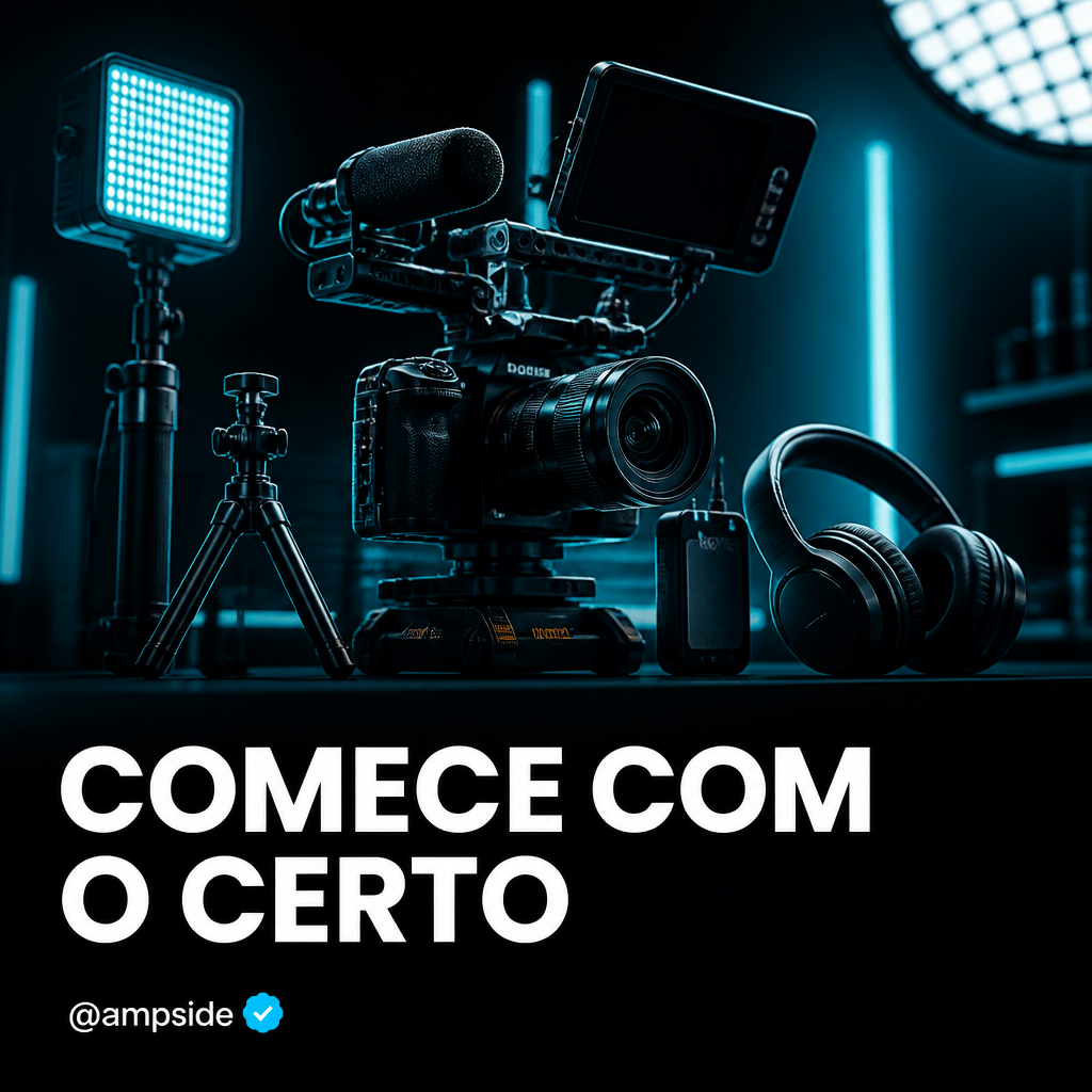 luz para vídeos: Luz para vídeos: guia para iluminar sem gastar errado