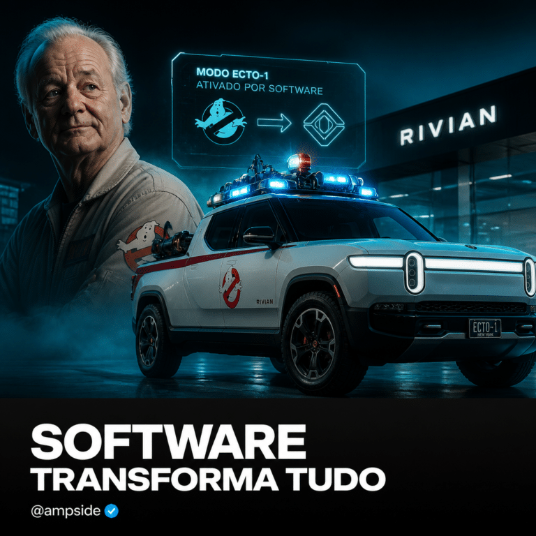 Rivian Ghostbusters: Rivian Ghostbusters: como o carro virou mídia de campanha
